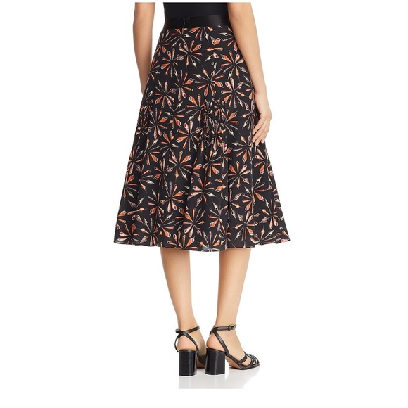 Kobi Halperin Womens Debbi Silk Print A-Line Skirt - Picture 2 of 6